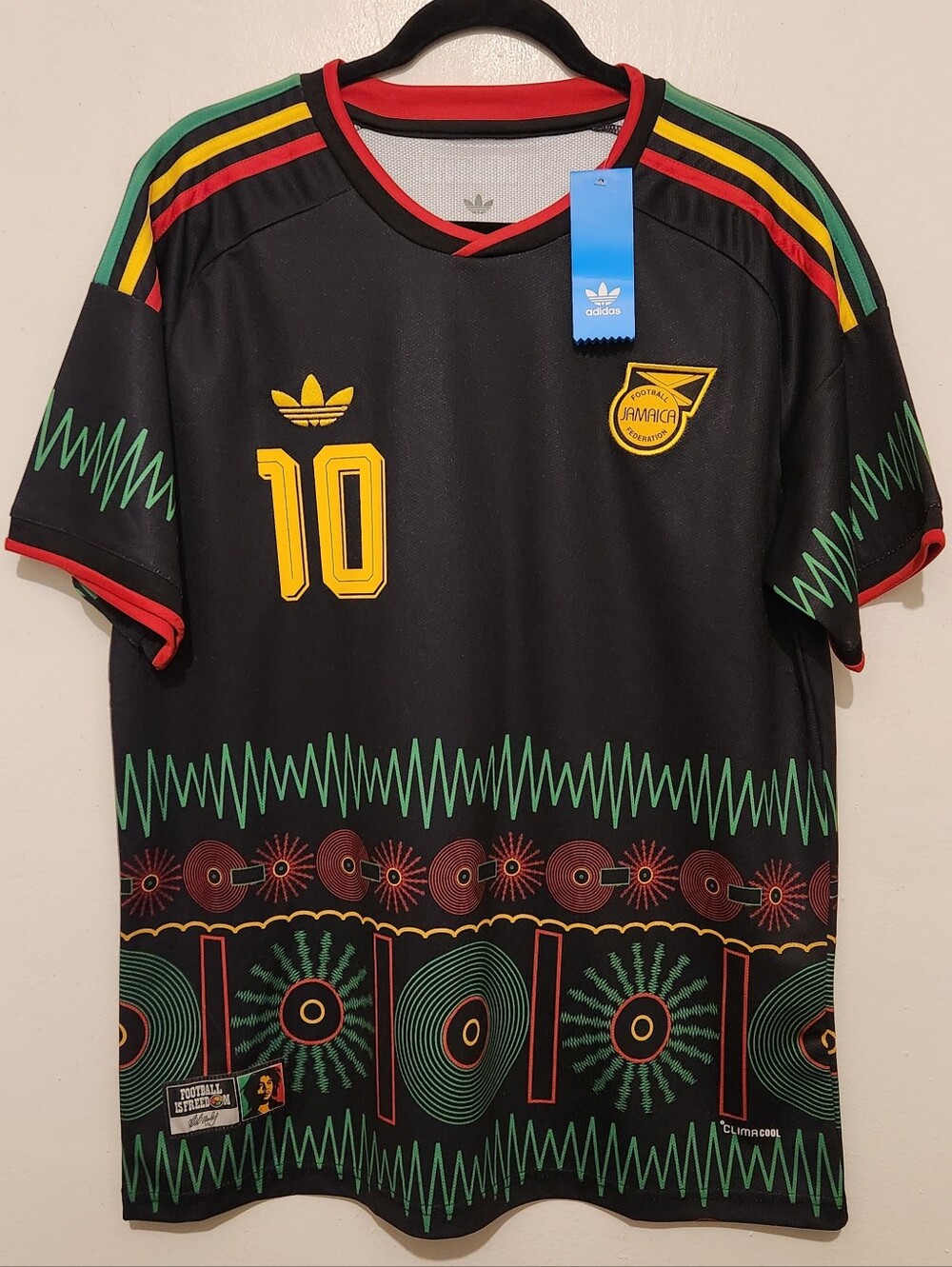 Jamaica Jersey 2026 World Cup adidas Bob Marley #10